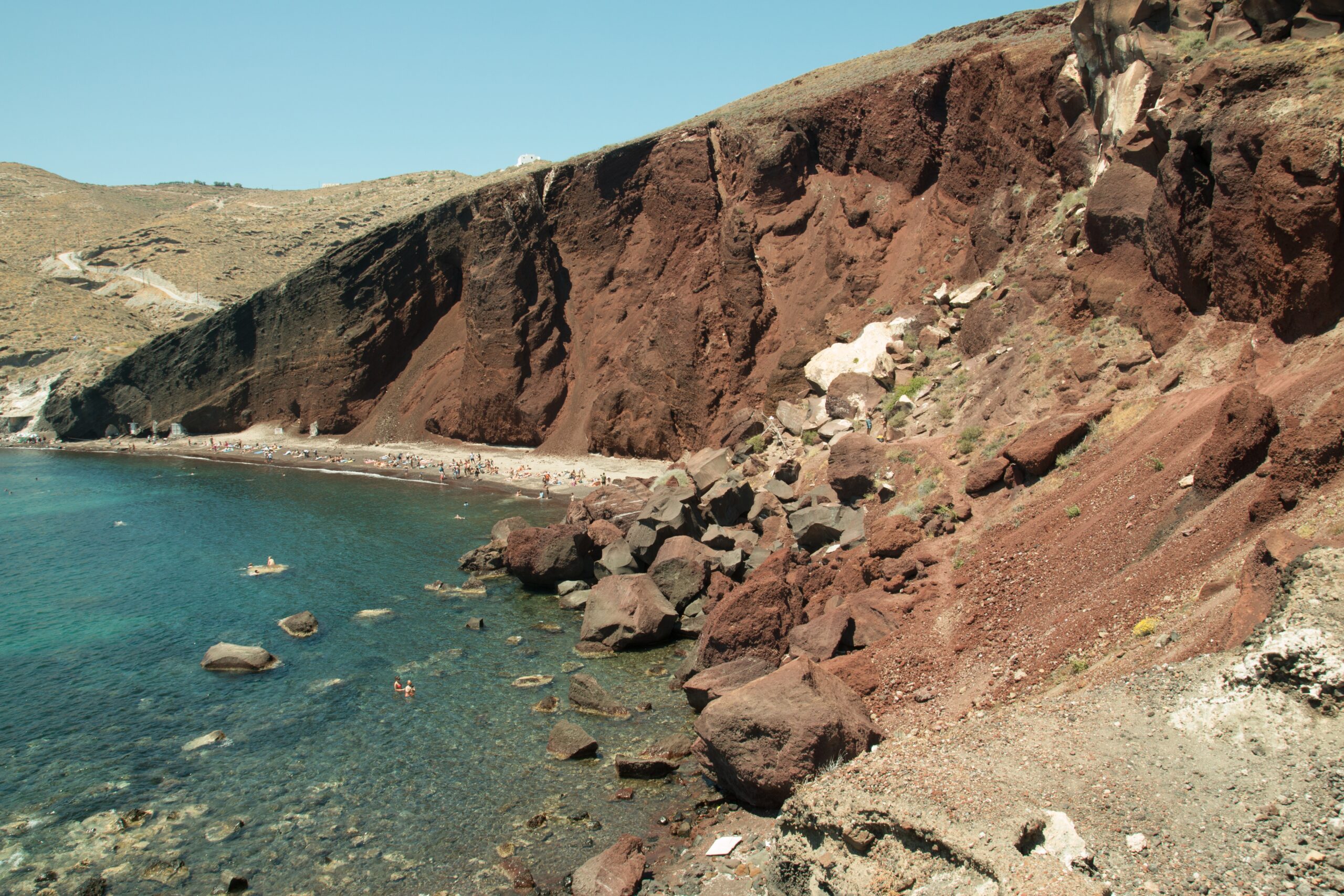 Red Beach, Santorini