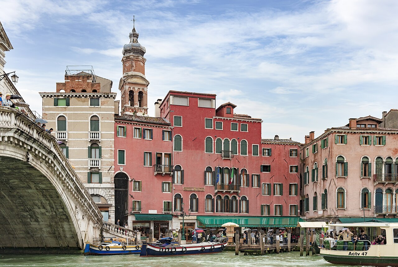 Rialto Bridge over the Grand Canal, Venice