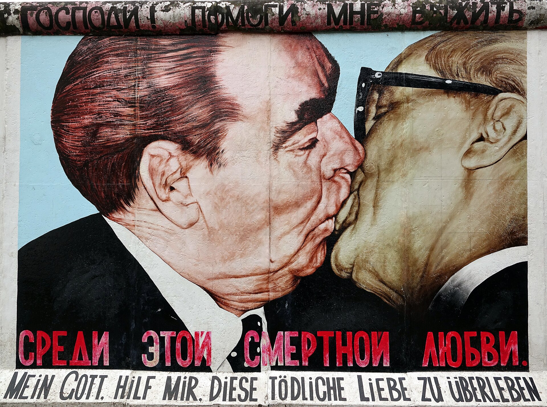 Where to stay in Berlin: the East Side Gallery murals in Friedrichshain