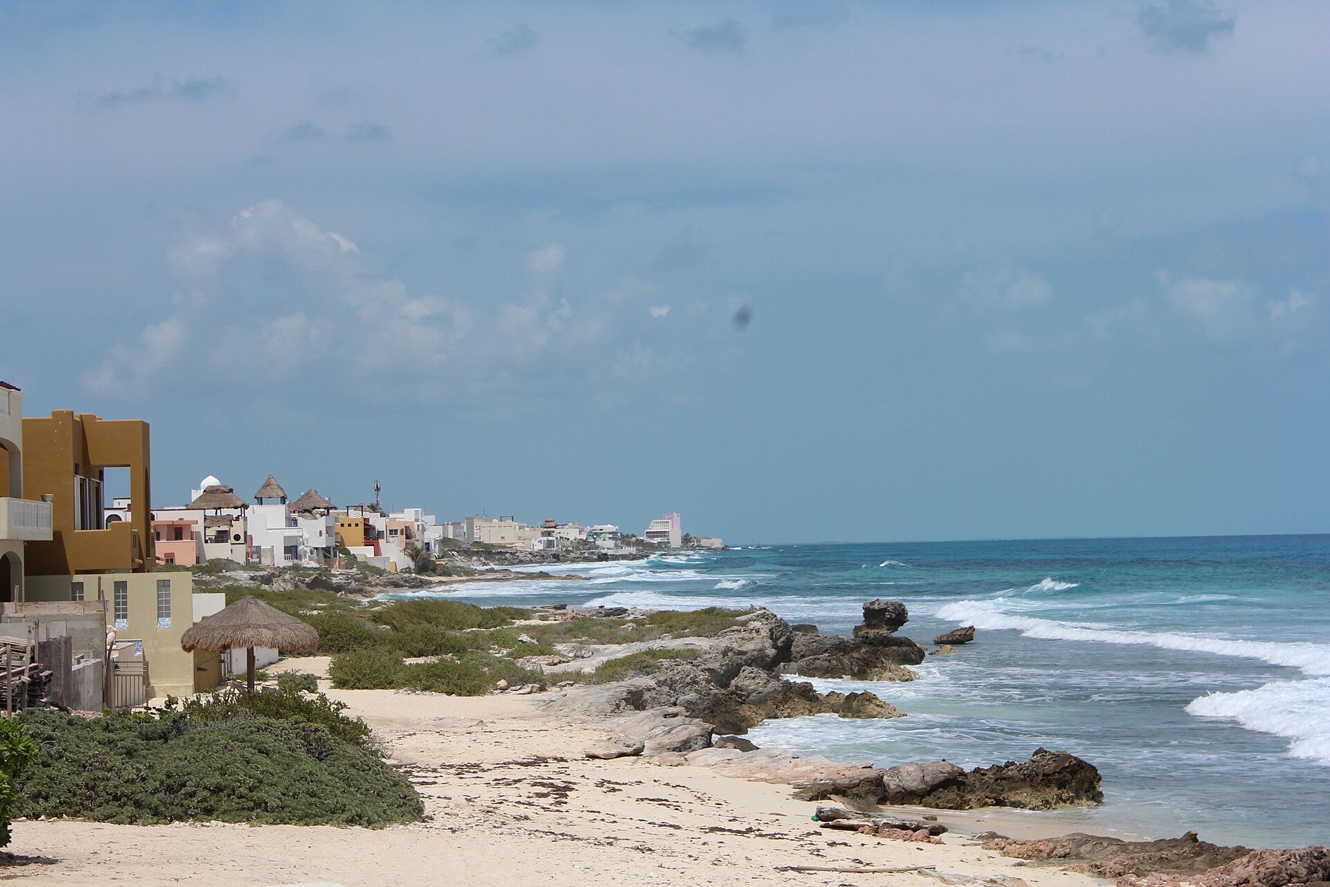 Cancun hotels: Isla Mujeres beach near Puerto Juarez