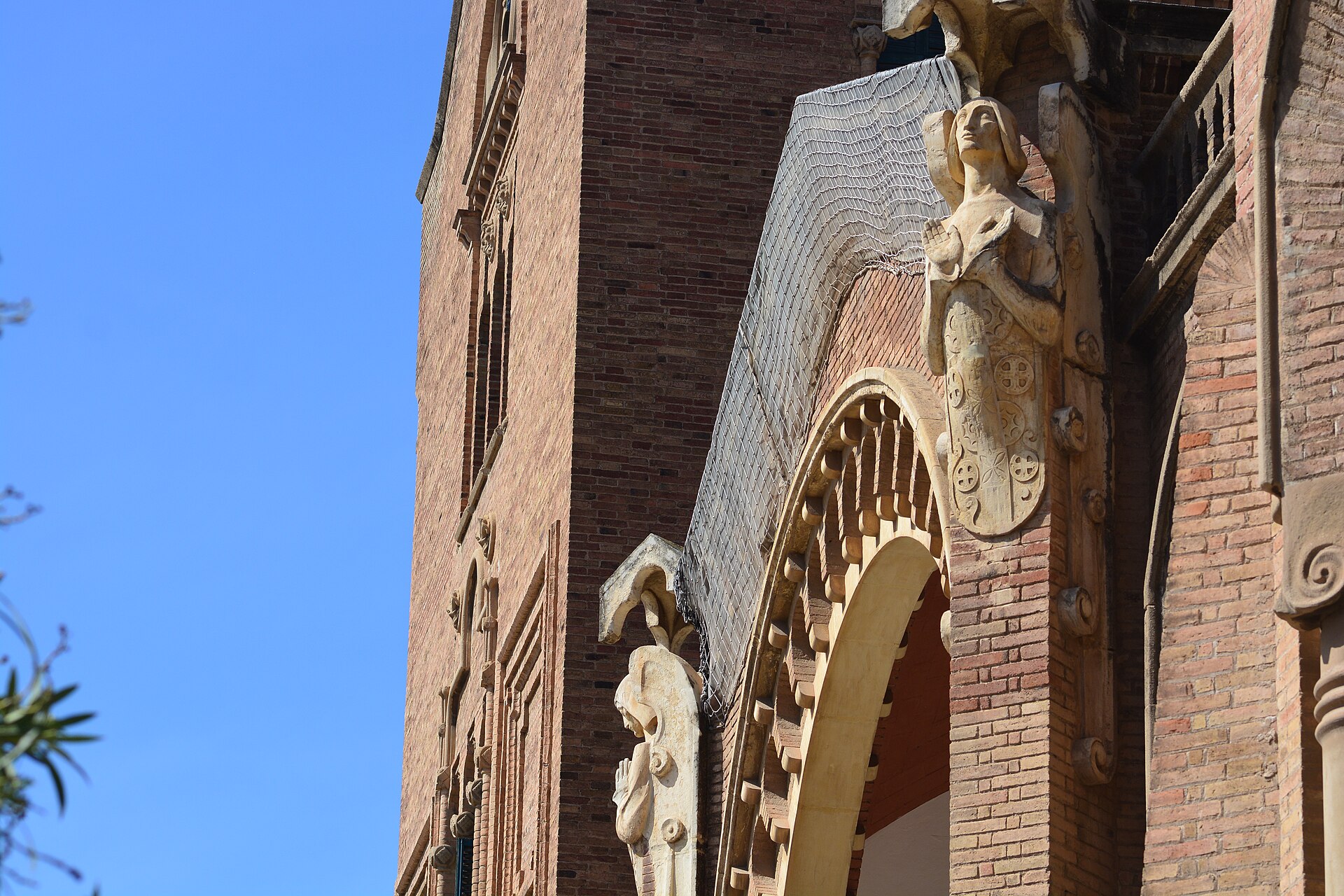 A pavilion of the Recinte Modernista de Sant Pau, Barcelona