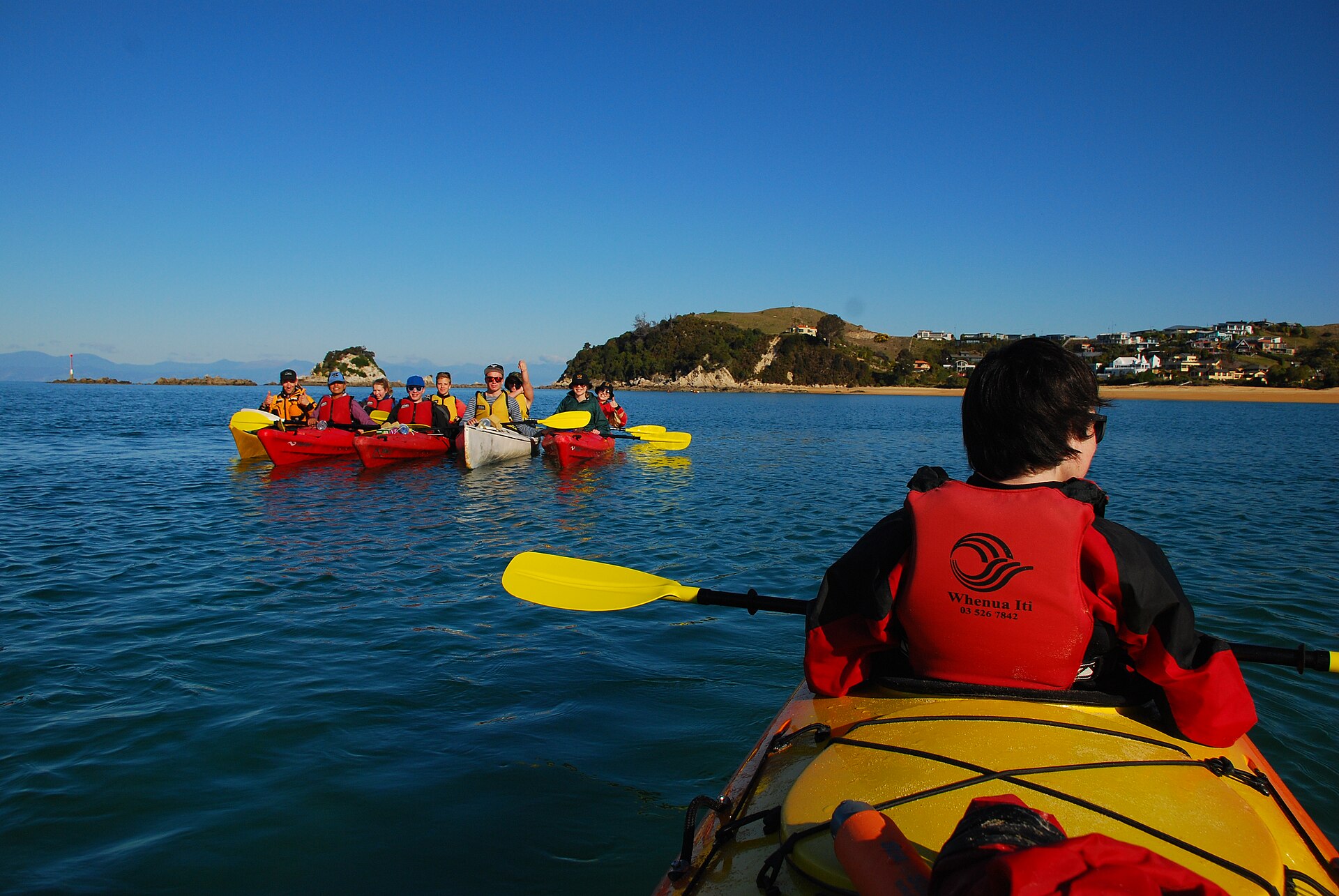 Sea kayaking in Abel Tasman National Park