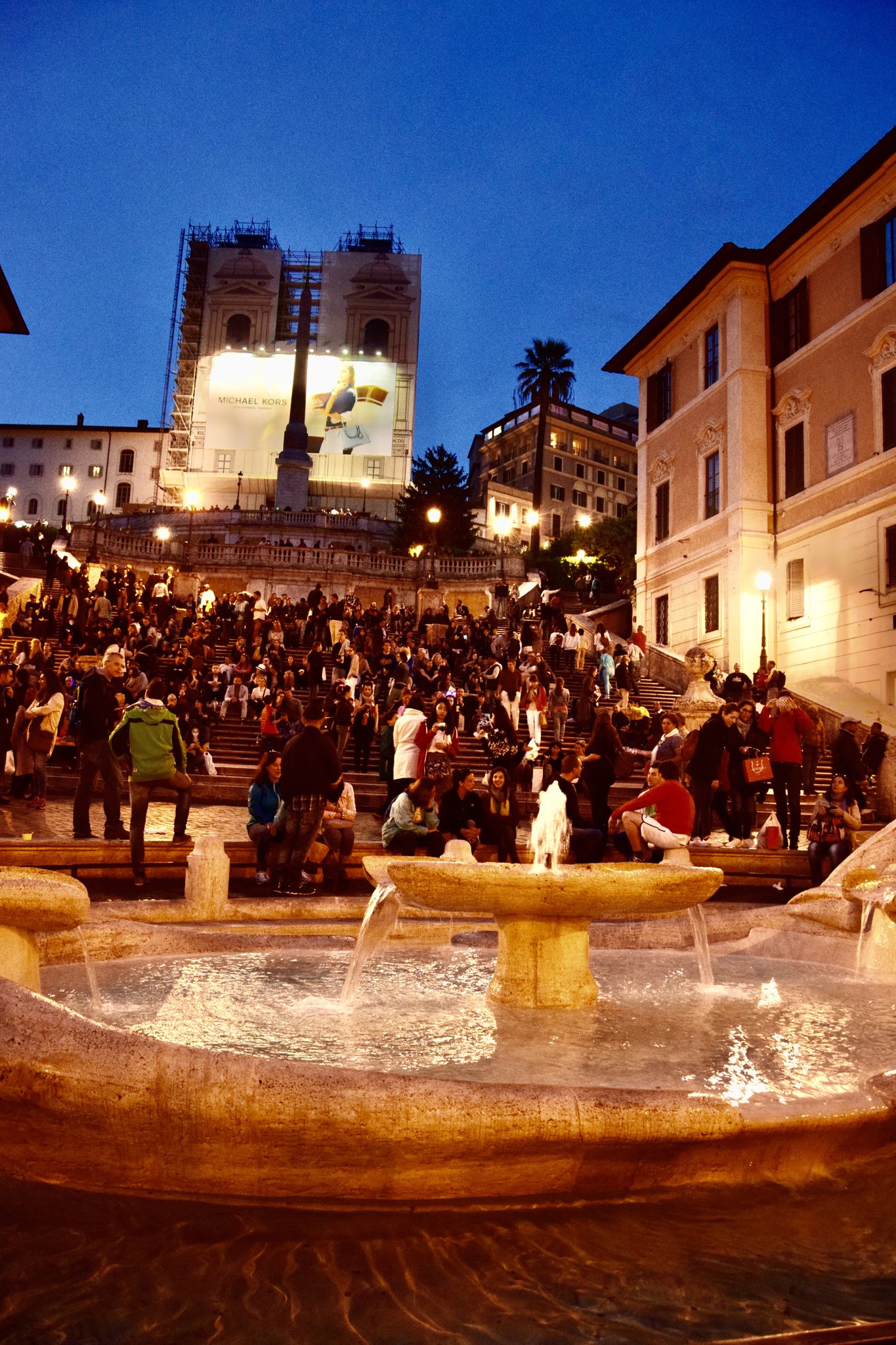 The Spanish Steps in Rome