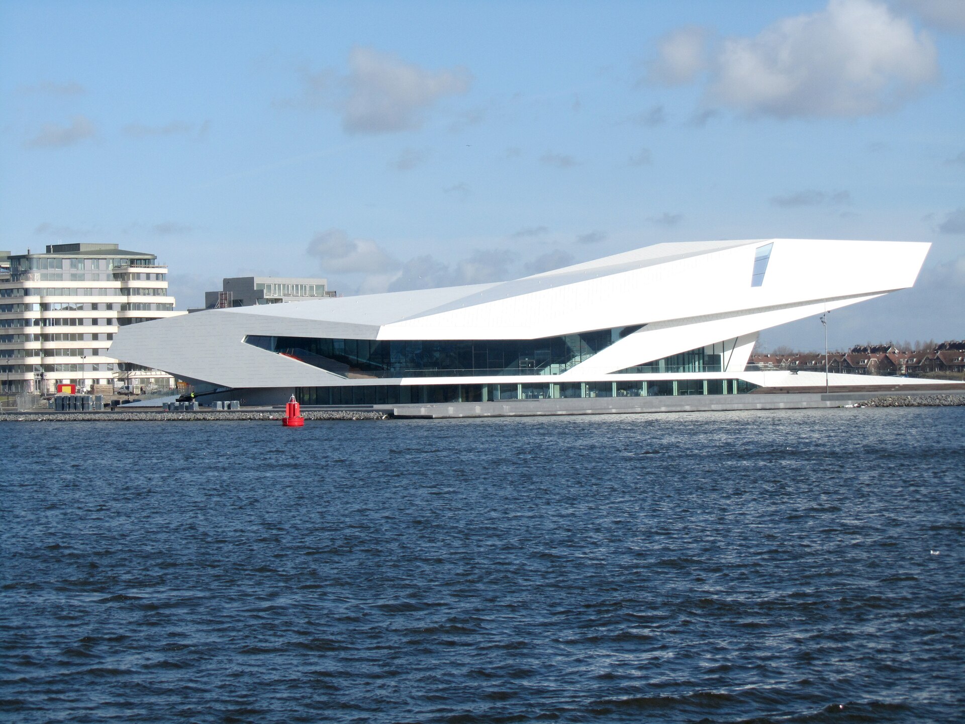 Where to stay in Amsterdam Noord: EYE Film Museum on the IJ