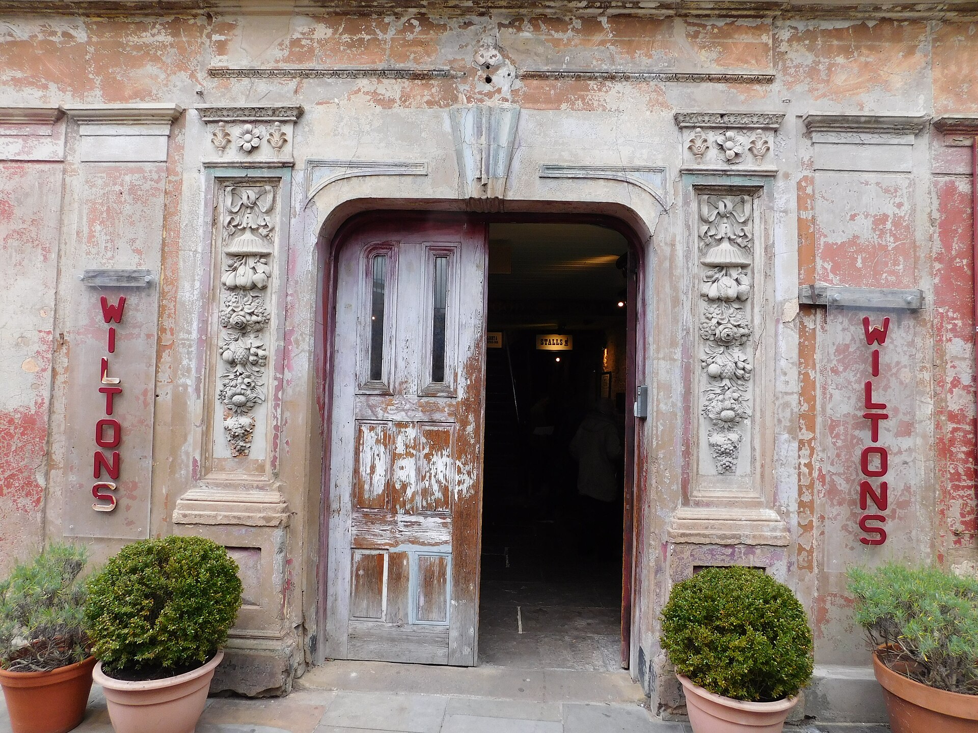 Interior of Wilton's Music Hall, the world's oldest surviving music hall, Whitechapel London