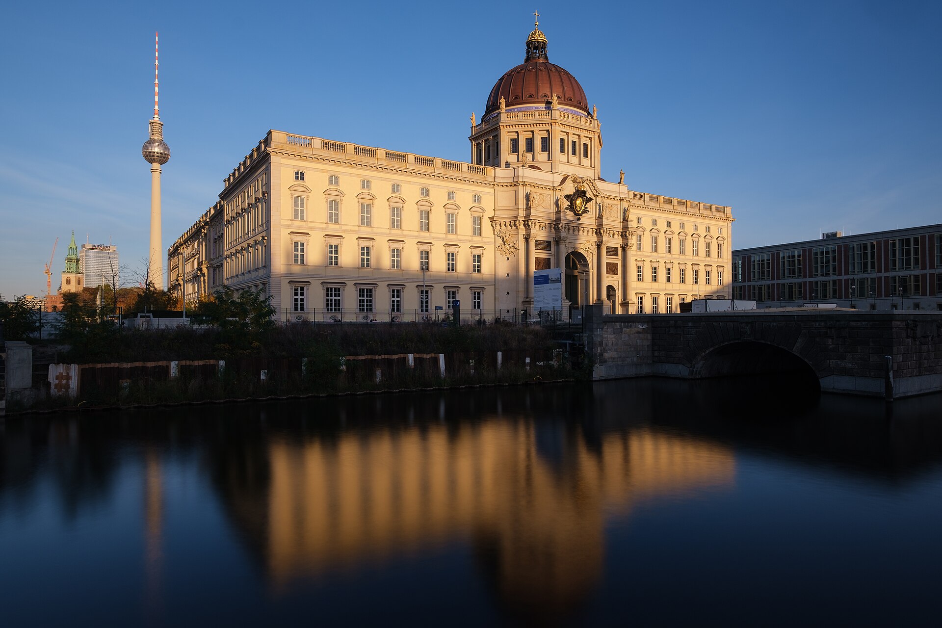 Where to stay in Berlin: the Mitte skyline with the TV Tower