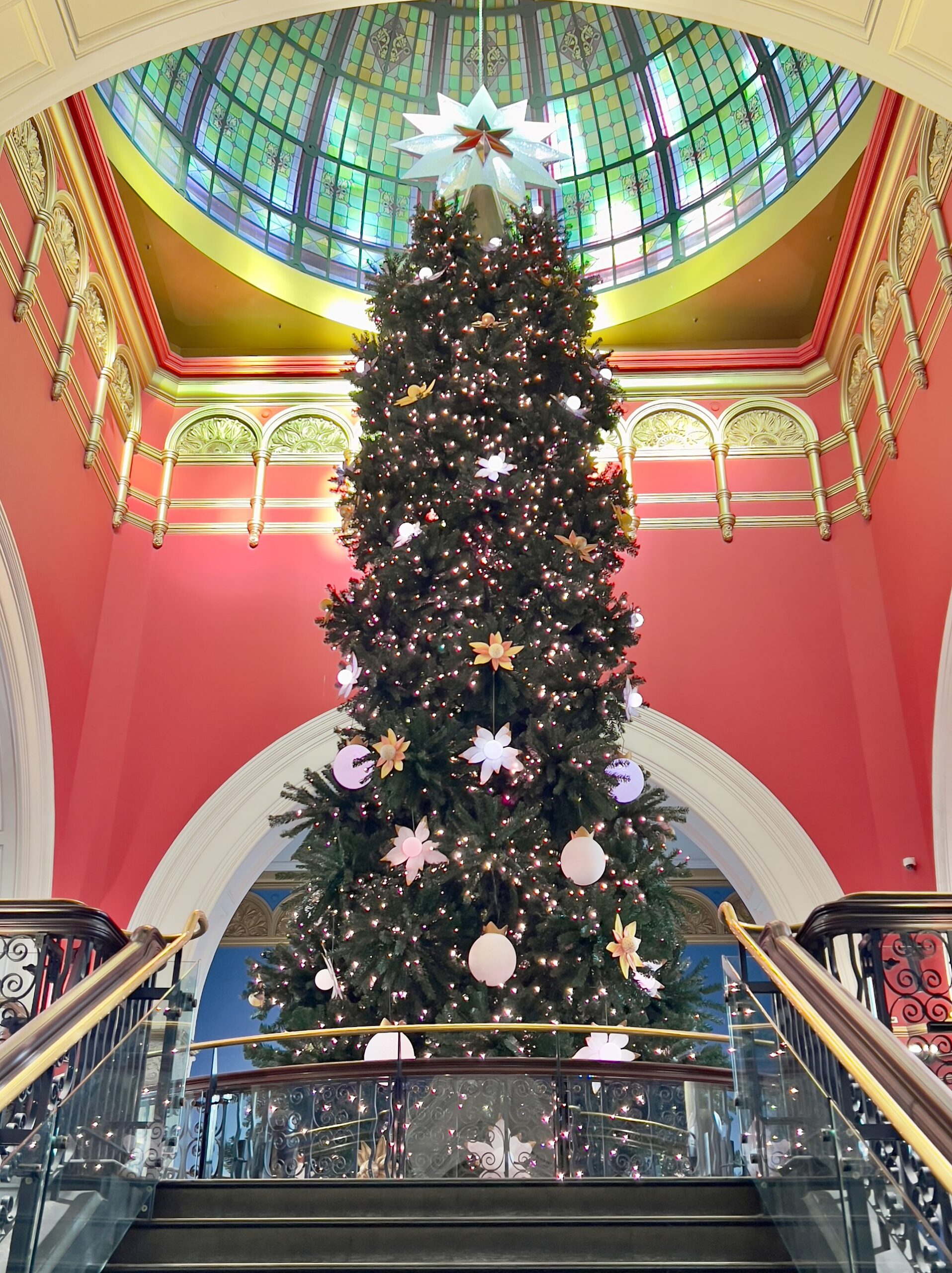 Ornate interior of the Queen Victoria Building in Sydney's CBD