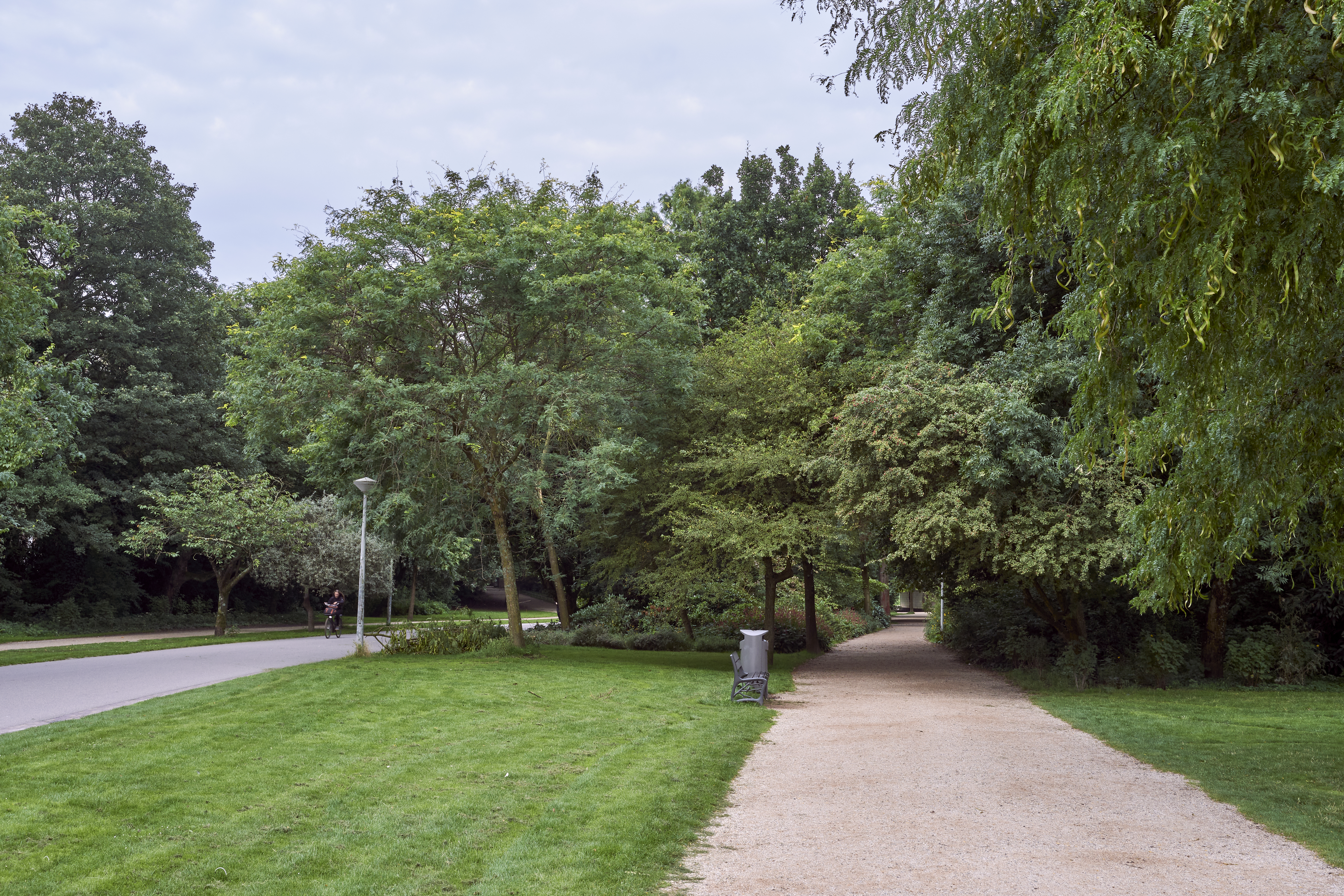 Vondelpark green park in Amsterdam