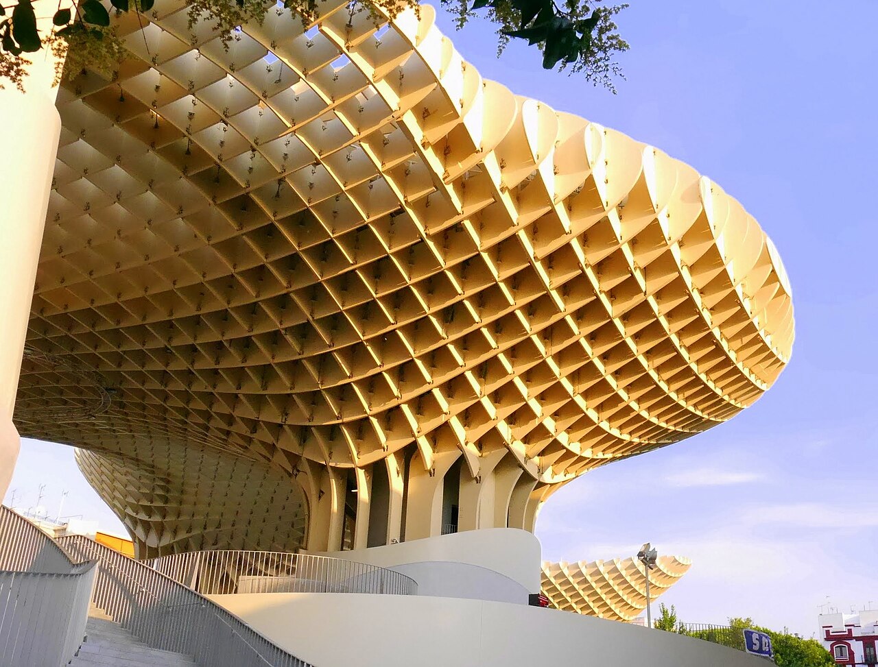 Metropol Parasol Las Setas in Seville near La Alameda