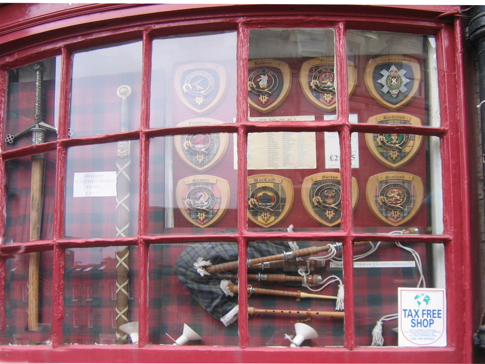 Edinburgh Old Town Royal Mile street with historic stone buildings