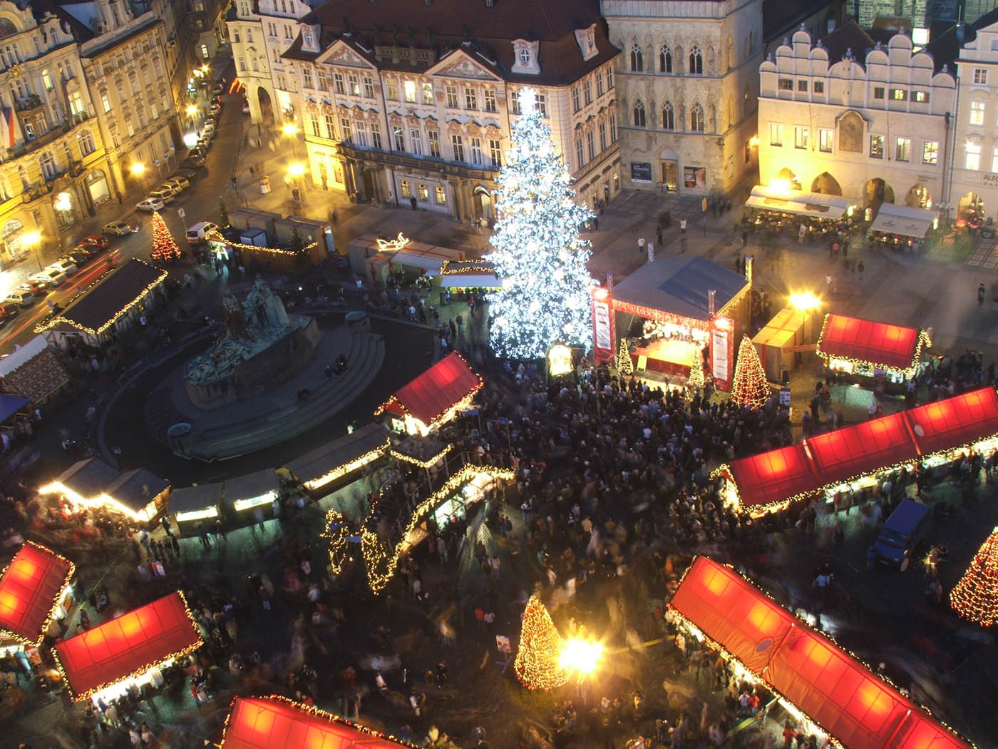 Prague Old Town Square Christmas market