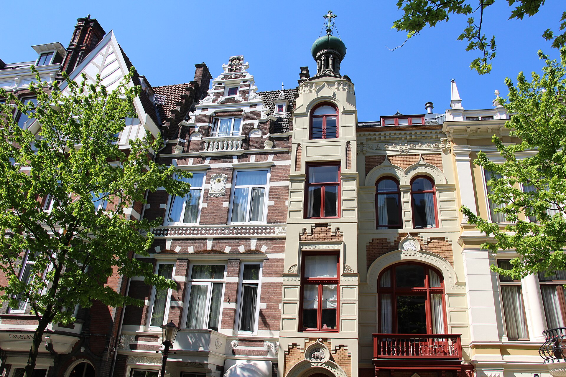 Zevenlandenhuizen Seven Countries houses Roemer Visscherstraat Amsterdam