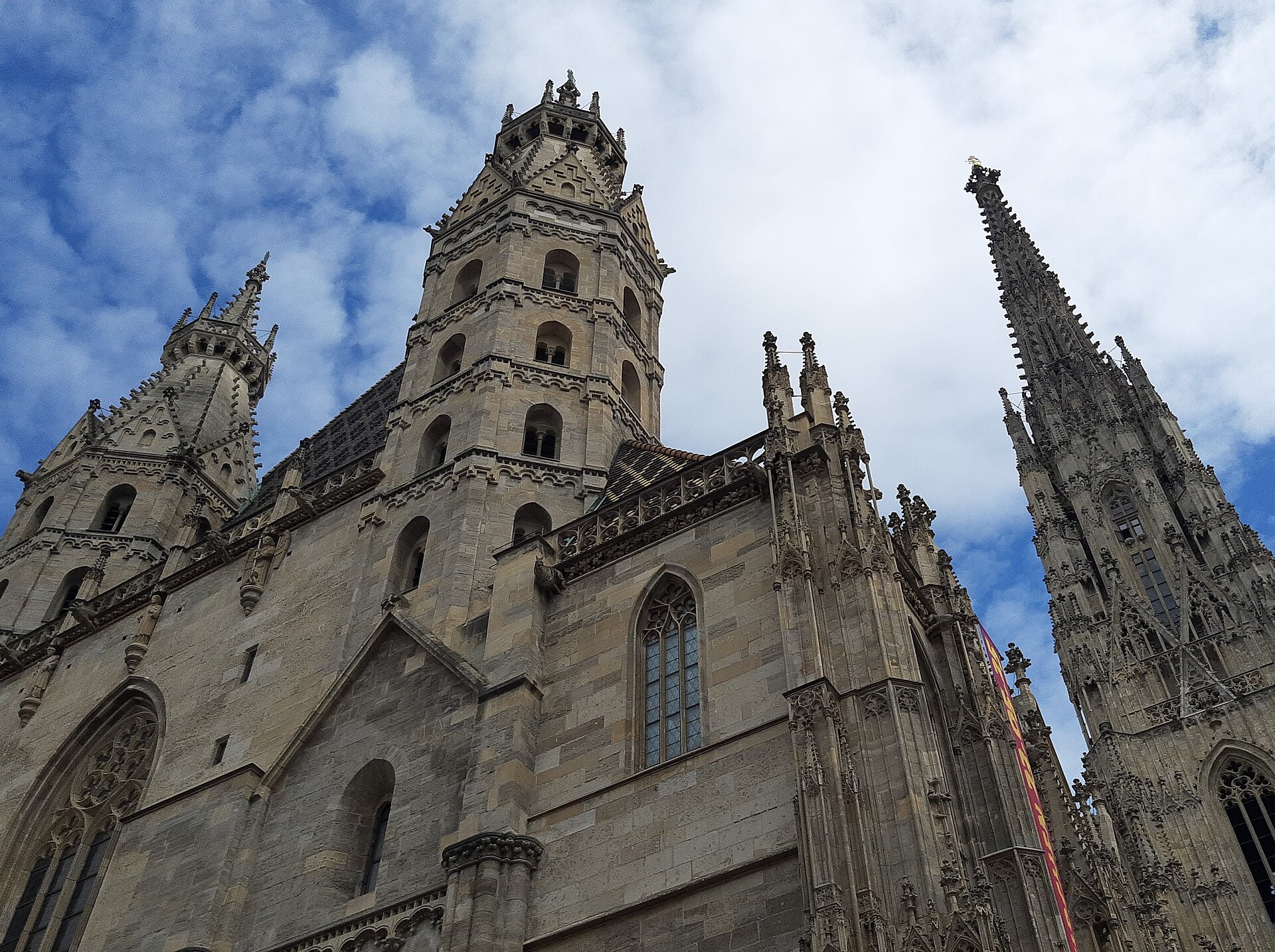 St. Stephen's Cathedral seen from Stephansplatz