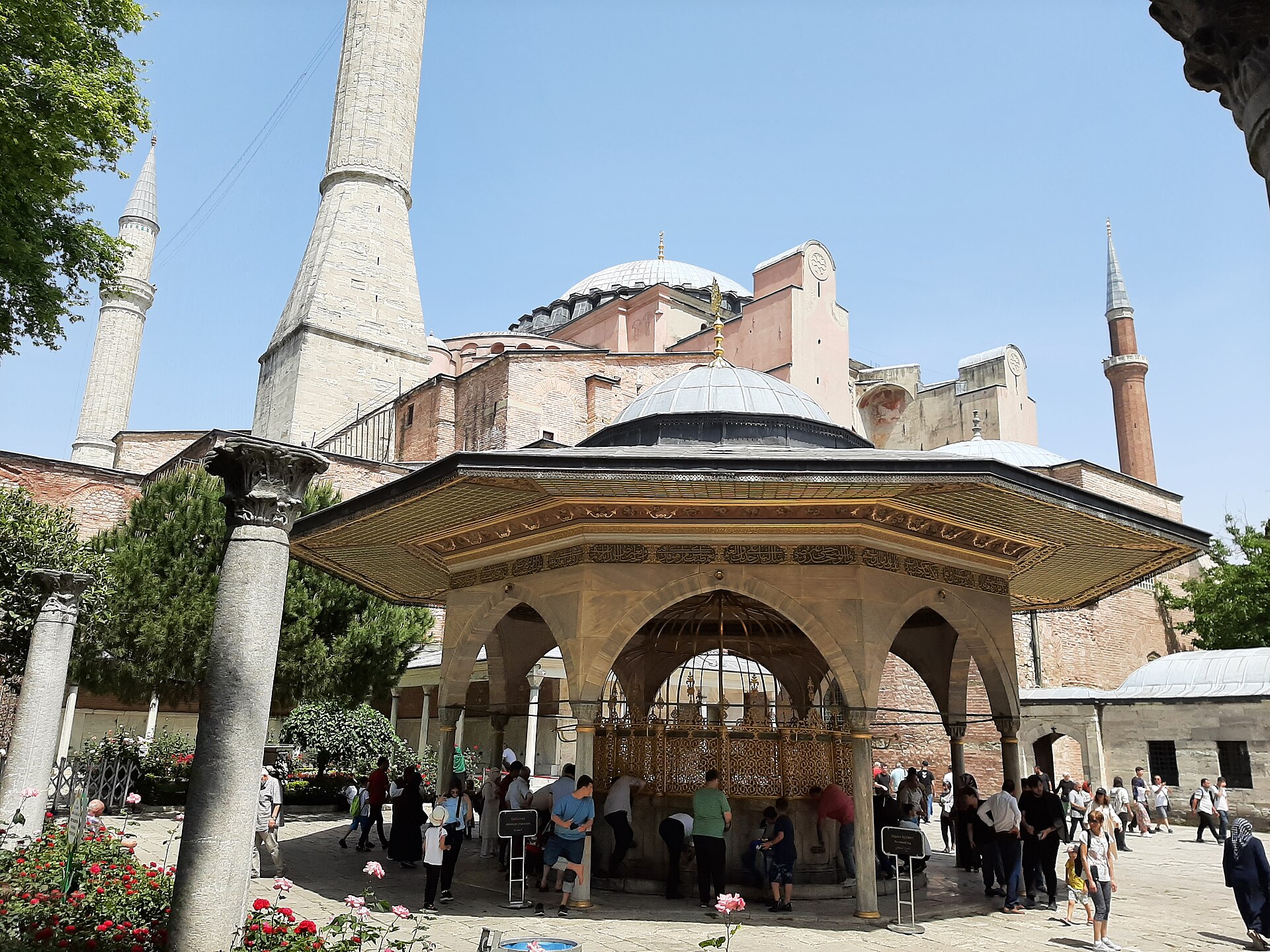 The Hagia Sophia in Istanbul