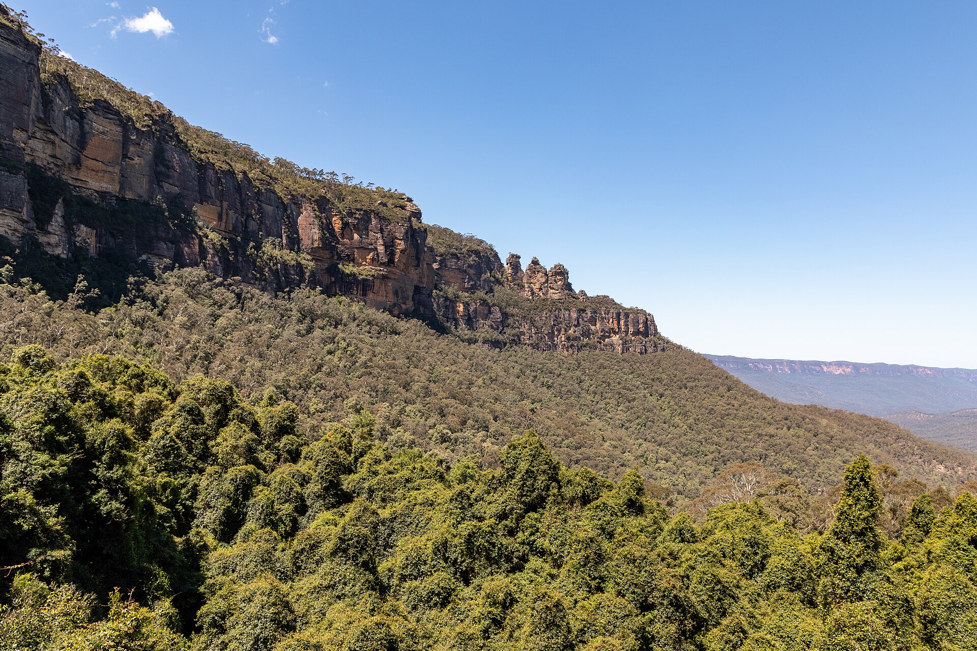 The Three Sisters in the Blue Mountains
