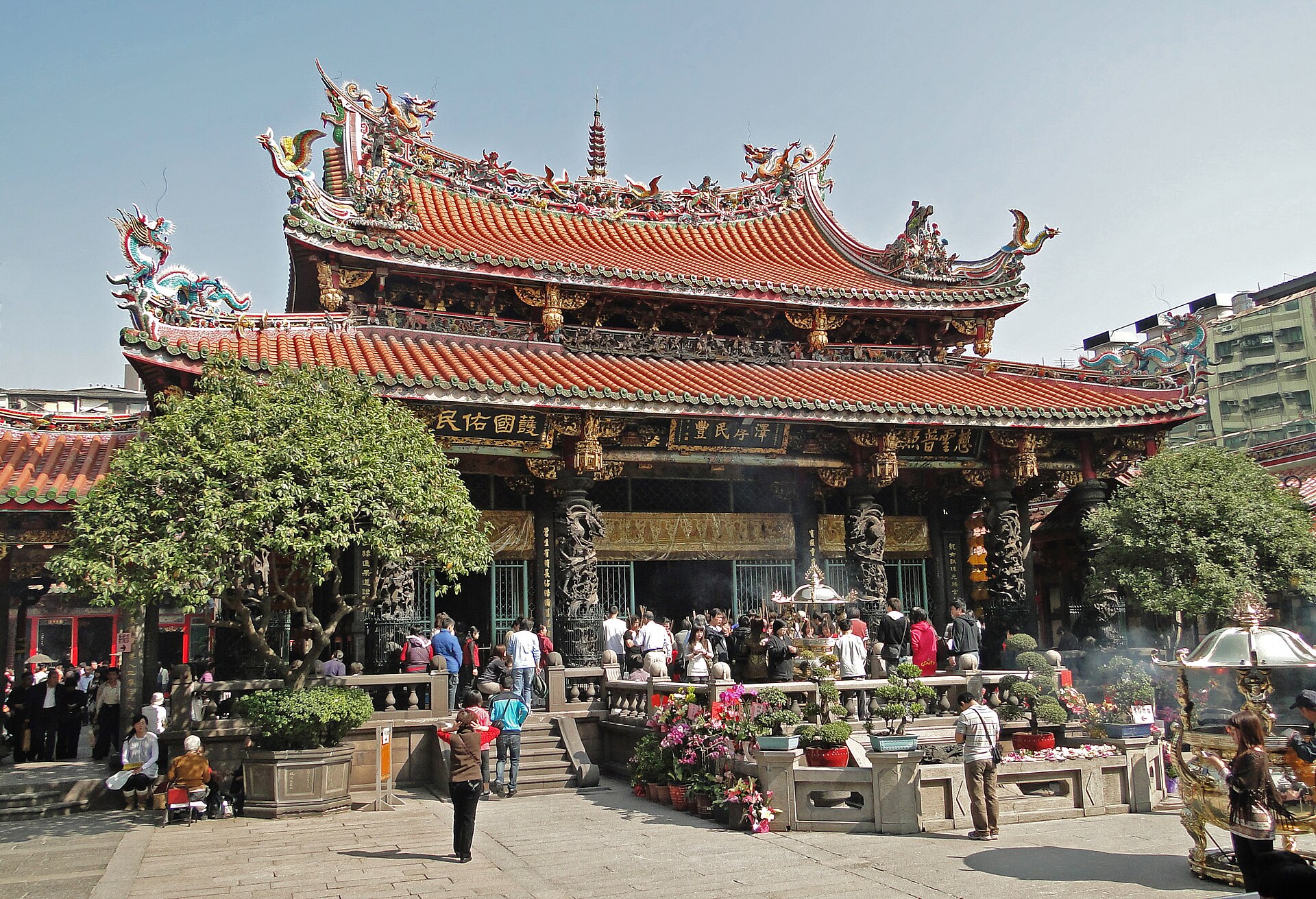 Longshan Temple in Wanhua Taipei