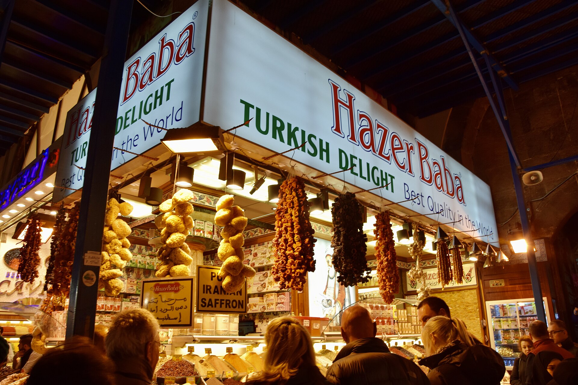 Inside the Grand Bazaar in Istanbul