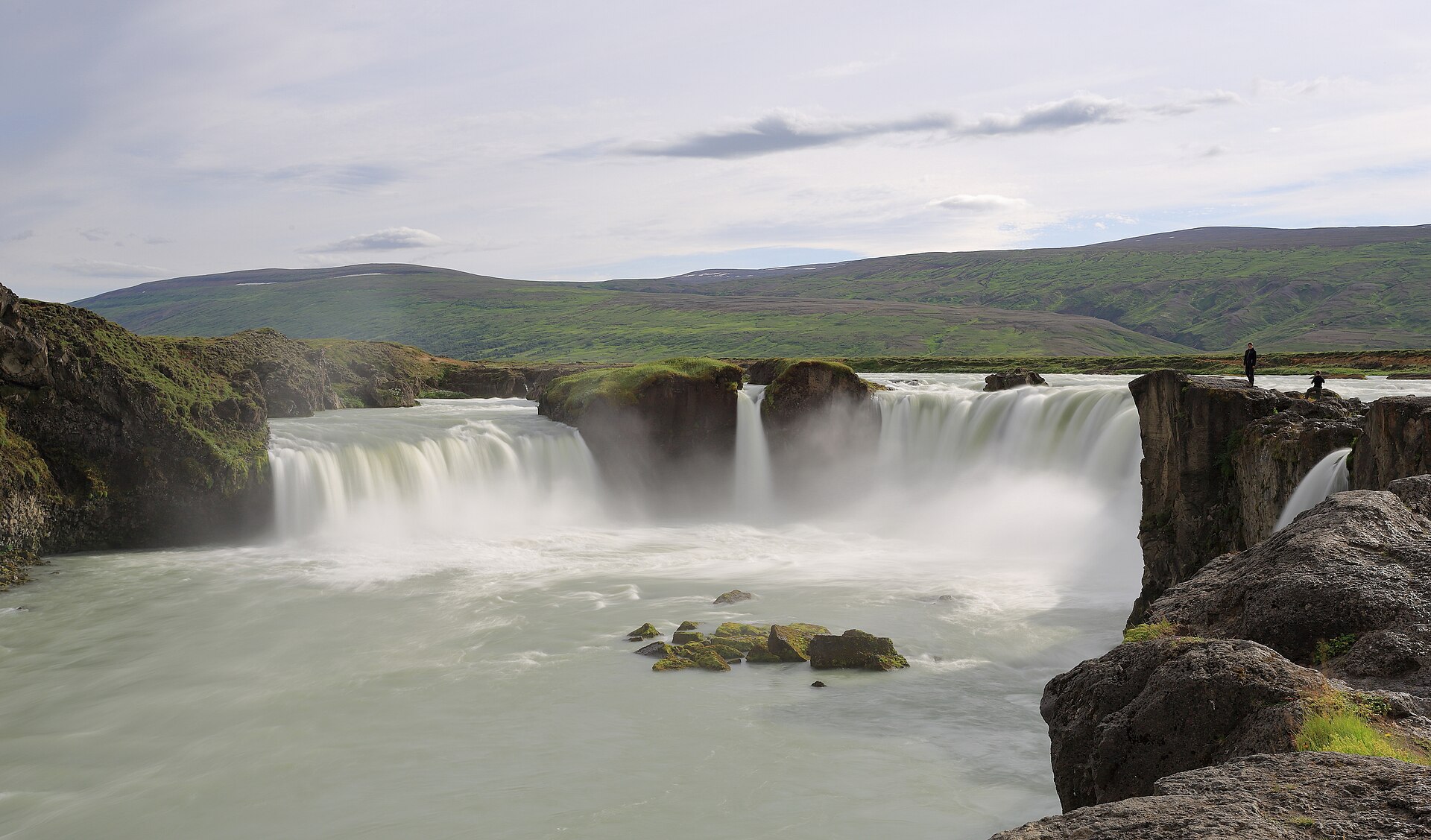 Godafoss waterfall in north Iceland