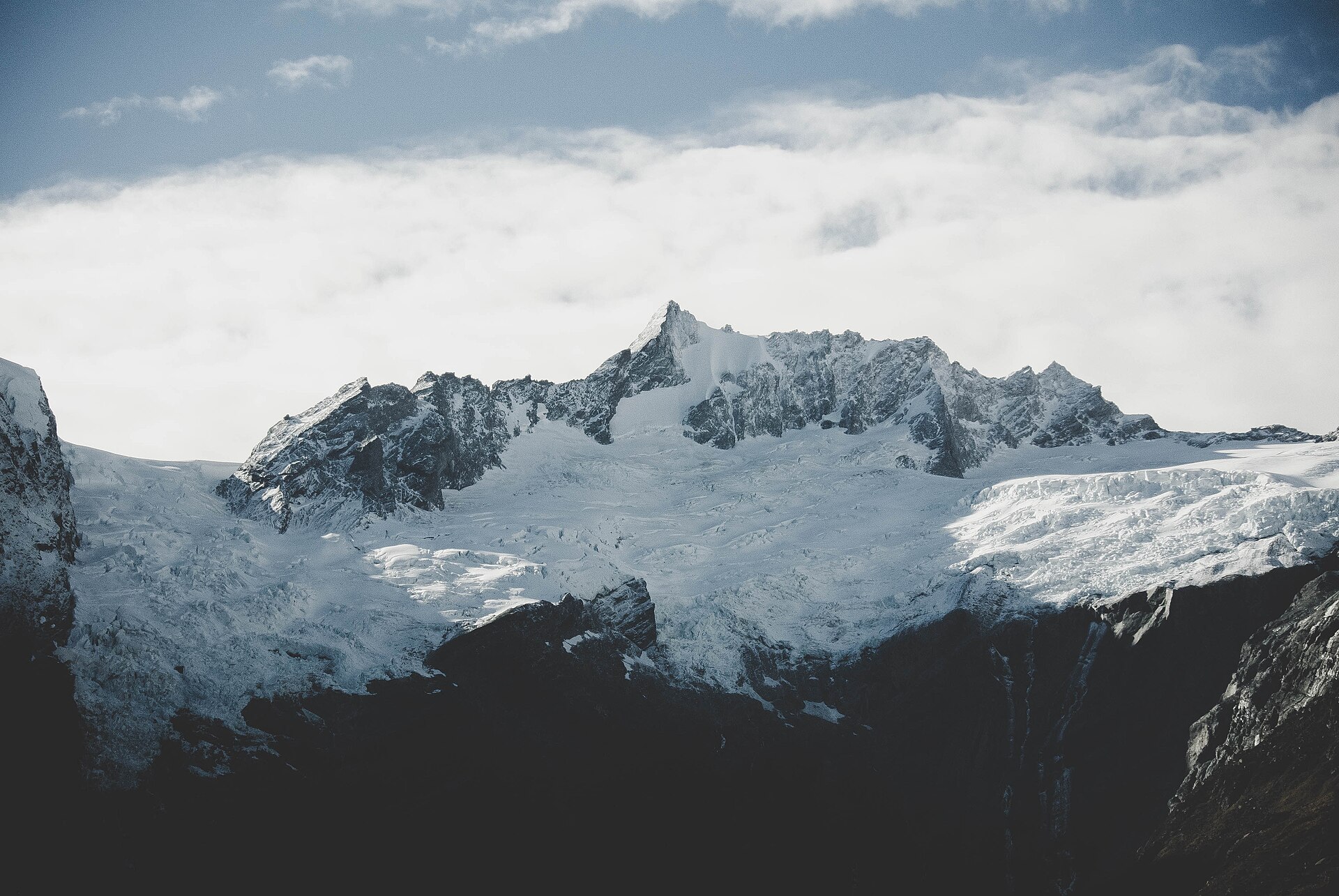 Mount Aspiring in Mount Aspiring National Park New Zealand