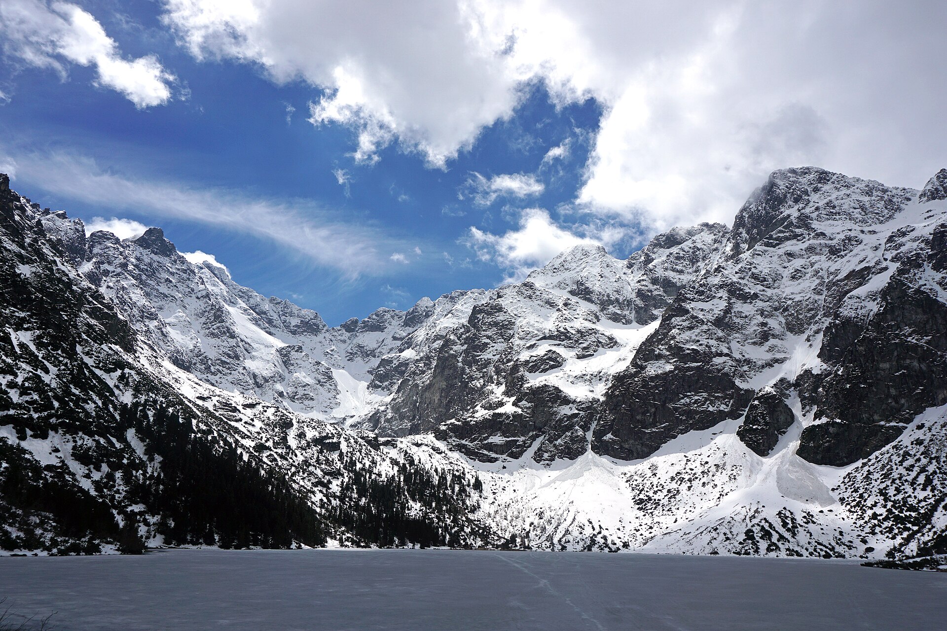 Morskie Oko lake in the Tatra Mountains near Zakopane, a top Krakow day trip