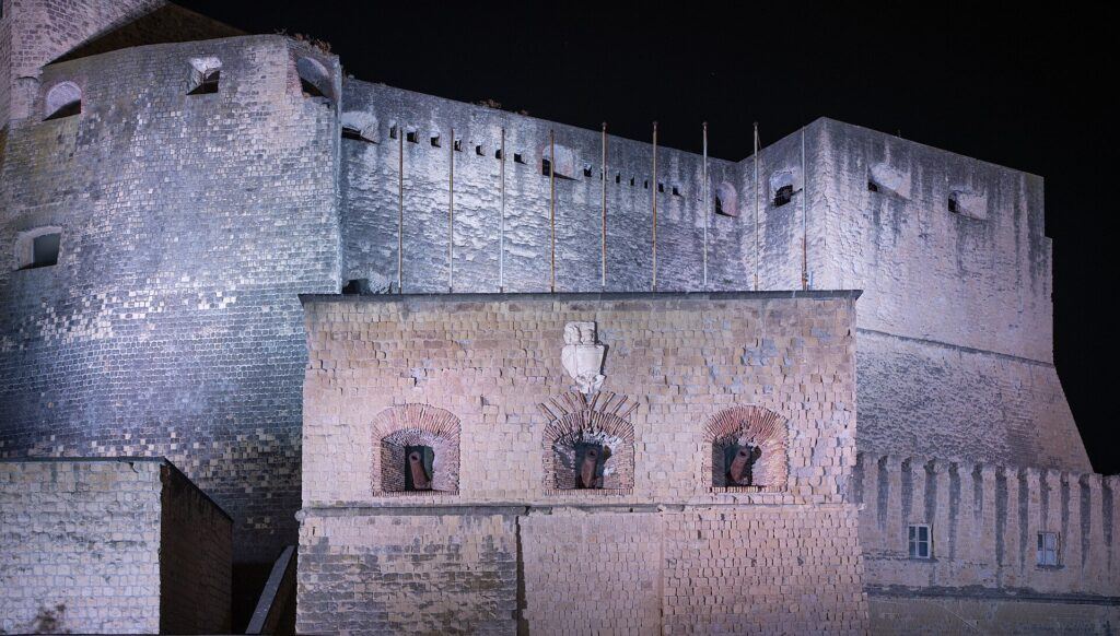Castel dell'Ovo at the end of the Lungomare seafront in Naples