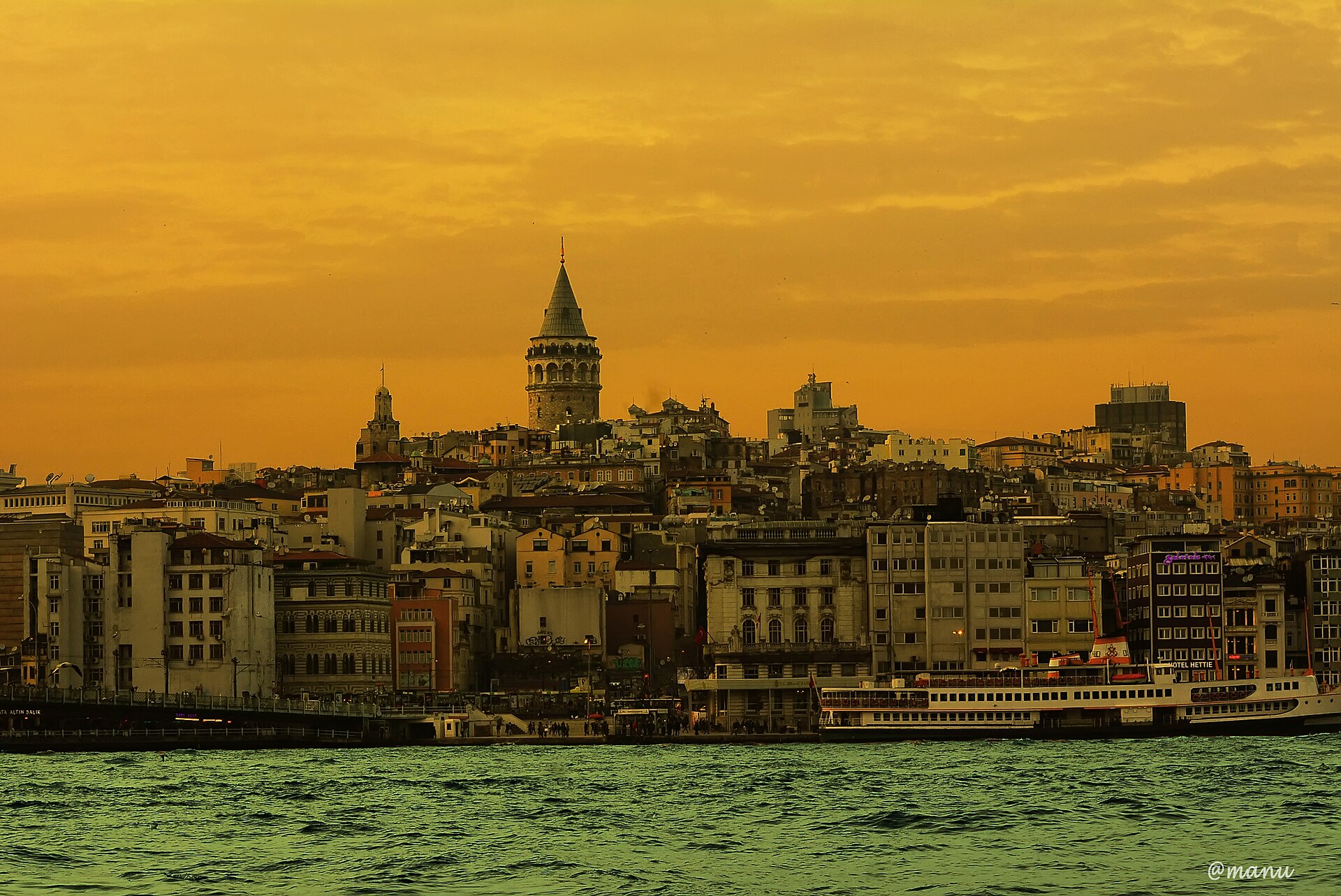 Galata Tower in Beyoglu, best Istanbul neighborhood for nightlife