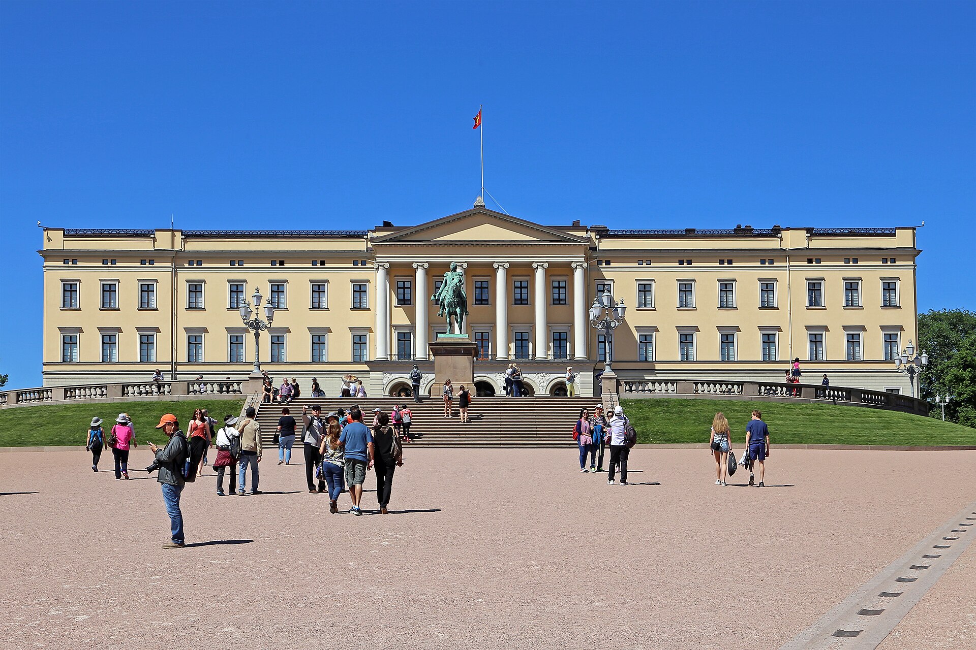 The Royal Palace in Oslo