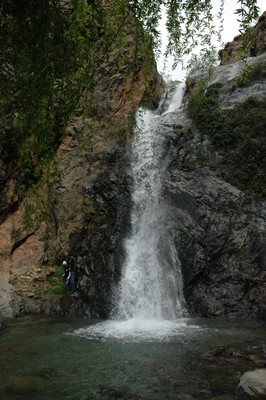 Setti Fatma waterfalls on a Marrakech day trip to the Ourika Valley